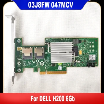 03J8FW 047MCV Originaal Dell H200 SATA3 SSD, SAS Array Kaardi RAID Kaart CN-03J8FW CN-047MCV Kõrge Kvaliteediga