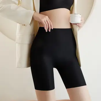 Ultra Slim Jää Silk Shapewear Ohutuse Lühikesed Püksid Kõrge Vöökoht Kõhtu Salendav Õmblusteta Aluspüksid Kõtu Kontrolli Hip Lift Aluspesu Wome