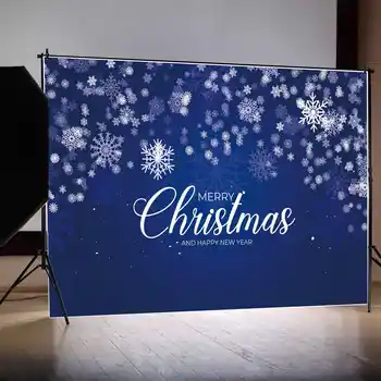 MOON.QG Taustaks Sinine Lumehelves Merry Christmas Banner head Uut Aastat Plakati Taustal Laste Partei Teenetemärgi Photo Booth
