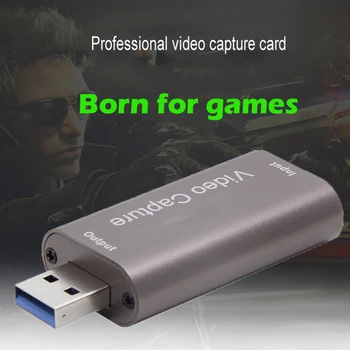 4K 1080P HDMI-ühilduva USB 3.0 Video Capture Kaardi Mäng Box Salvestus DVD Videokaamera Salvestama Live Streams