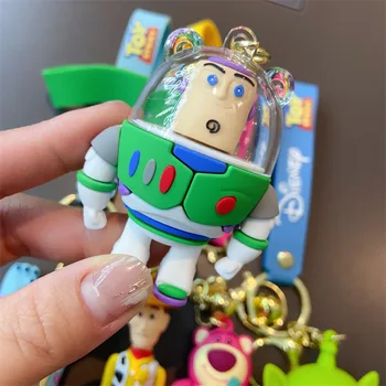 Anime Buzz Lightyear Võtmehoidjad Disney Toy Story Võtmehoidjad Woody Võtmerõngast Kollektsiooni Nukk Kott Auto Accessory Jõulukinke