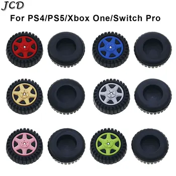 JCD 2pieces Pehmest Silikoonist Pöidla Juhtnuppu Grip Caps PS5 PS4 PS3 Switch Pro Xbox Ühe Töötleja Juhtnuppu Kate Protector Juhul