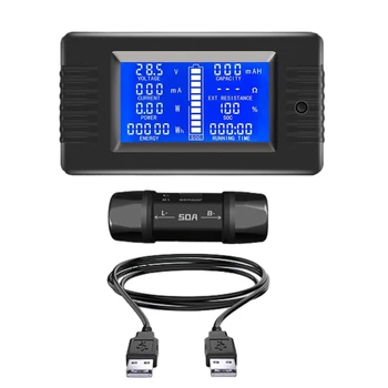 Digitaalne Ammeter Voltmeeter Tester Paadi Auto LCD Diagnostika Tester