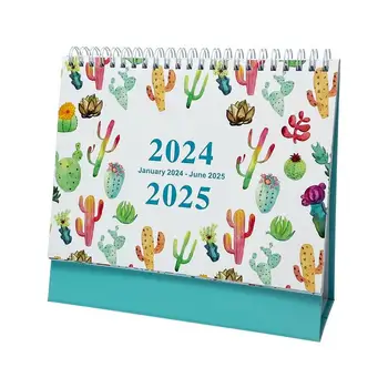Laua Kalender 2024-2025 Kalender Planeerija Püsti Kalender 2024 Kuni 2025 Multifunktsionaalne Minimalistlik Praktiline Alalise Kalender
