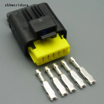 shhworldsea 5Pin 1,5 mm naine veekindel auto elektrijuhtmed conector 211PC052S0081 211 PC052S008