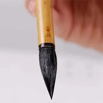 Villase Juuksed Nirk Juuksed Mitu Hair Brush Pen Regulaarselt Script Töötab Skript Ametlik Skripti Pintsli Kalligraafia Komplekt Tinta Hiina