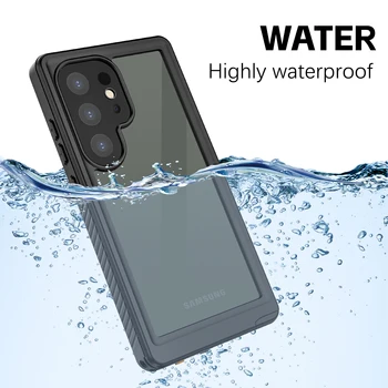 IP68 veekindel, kaitsev telefoni puhul Samsungi GalaxyS24 S23 Pluss S22 Ultra Anti-drop kate ujumine