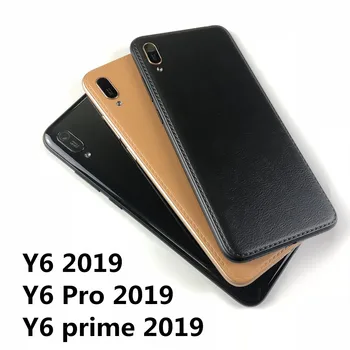Näiteks Huawei Y6 2019 / Y6 Peaminister 2019 / Y6 Pro 2019 Eluaseme Patareipesa Kaas Tagasi ja kaanega, Võimsus Helitugevuse Nupud+logo