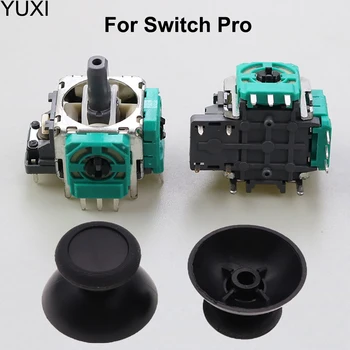 YUXI 1pair Asendamine 3D Juhtnuppu Thumb Stick Jalas jaoks Switch Pro Controller Remont Osa NS PRO