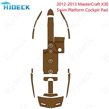 2012-2013 MasterCraft X30 Ujuda Platvorm Mati Paat EVA Vaht Teak korruse Põrand Pad Pruun