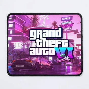 24/26/30/35cm Grand Theft Auto VI Lucia GTA6 Logo Steampunk Sport Auto Kummi HD Muster Lockrand Klaviatuur Mouse Pad Office