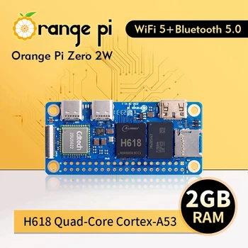 Oranž Pi Null 2W Arengu Pardal RAM DDR4 Mini PC Allwinner H618 Wifi Bluetooth-5.0 SBC Ühe Juhatuse Arvuti