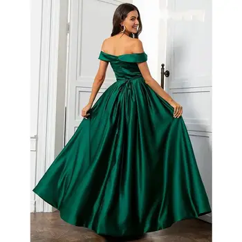 Bowith Õhtul Luksuslik Kleit Ballile Elegantne Naiste Kingitus Pulmapidu Roheline Põranda Pikkus Kleit Ametlik Sündmus Kleit vestidos