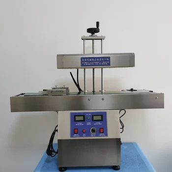 Elektromagnetiline Induktsioon Pidev Pitseerimine Machine Alumiiniumfoolium, sulgemise Masin Meditsiin Pudel Hülgelaev 60-130 mm