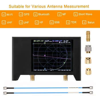 3G Vector Network Analyzer S-A-A-2 Nanovna V2 Antenni Analüsaator Lühike Laine HF VHF-UHF