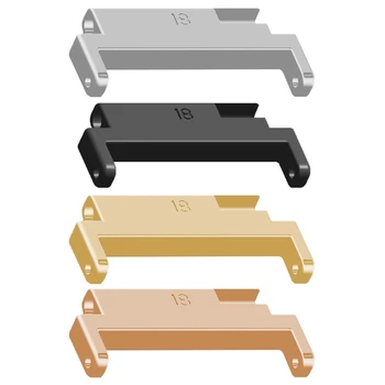 Kella Rihm Pistik Lugs Adapter, Quick Release Metallist Link Manus ühildub 18mm-20mm Käevõru Watchband 2tk