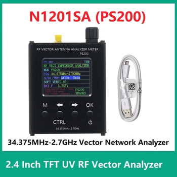 N1201SA+(PS200) 34.375 Mhz-2.7 Ghz (2,4-Tolline Vector Network Analyzer SMA-K RF-Analüsaatori