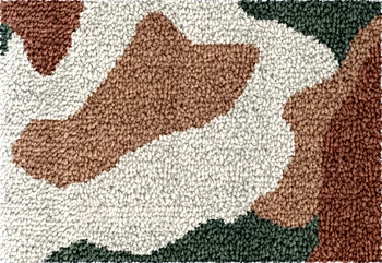 Riivi Konks Komplektid Täiskasvanute ja Laste Vaip Trükitud Colorfull Muster nupud pakett Heegeldatud käsitöö sac diy tegemine