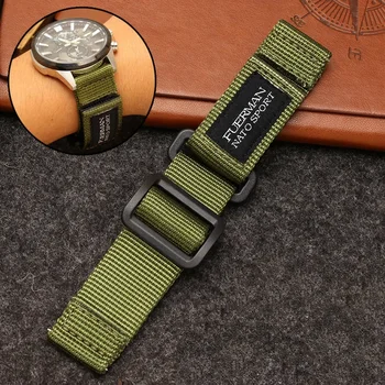 Kuuma top Nailon NATO vaadata rihma Seiko NR.5 007 seeria sport watch turvavöö 20 mm 22 mm 24 mm watchband Meeste käepaela käevõru