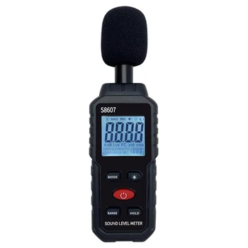 Digitaalne helitaseme Arvesti Müra Mõõtmise 30-130DB Detsibell DB Detektor Audio Tester Metro Diagnostic Tool