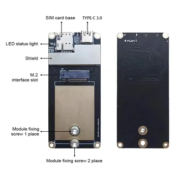 Uus Quectel RM520N-GL 5G M. 2 Moodul RM520NGLAA-M20-SGASA + 5G M. 2 Adapter juhatuse 5G Modem Type-C-3.0 M. 2 Test Kit
