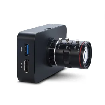 12 MP Kaamera HDMI 1080P USB-HD-Voogesituse Veebikaamera Salvestus-4K@30FPS Tööstuse C/CS-Mount Kaamera 6-12 Objektiiv