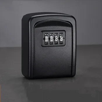 Mini Võti seifi koos Koodiga Lukk Väljas Wall Mount Metallist Ohutu Hoiustamise Võti Ladustamise Salajased Kastid Home Security Kaitse