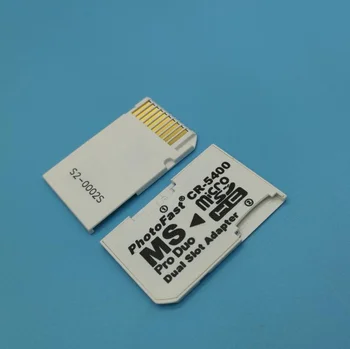 5TK 10TK/PALJU CR-5400 MicroSD Micro SDHC; TF Mälukaart MS PRO DUO Dual Pesa Adapter For PSP CR5400