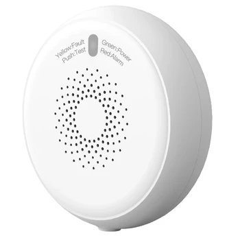 1Set Smart Zigbee Gaasi Lekke Detektor Tuya Smart Home Security Alarm Süsteem Smart Elu Tuya App Plastikust
