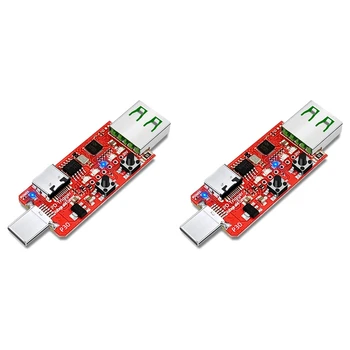 Hot-2X Type-C USB-C PD2.0 PD3.0 Fast Eest Vallandada Küsitlused Detektor USB-PD Sülearvuti Toide Muuta Juhatuse Moodul