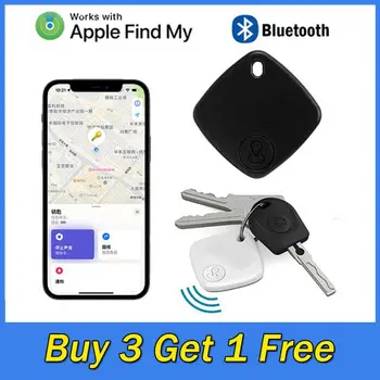 Smart Bluetooth-ühilduva GPS-Tracker Õhu Itag Kaudu IOS Leida Minu App Leida Kaarti Rahakoti IPad Võtmed Lapsed Koer Anti-kadunud Alarm