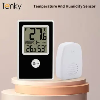 Tenky Digtal Traadita Temperatuur & Õhuniiskus Andur 8 Kanalit, 433 MHz Indoor/outdoor ℃/℉ Lüliti Intelligentne Ilm Jaam