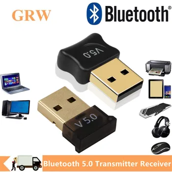 USB-Bluetooth-5.0 Saatja-Vastuvõtja Traadita USB-Bluetooth Adapter Bluetoothi Audio Bluetooth Dongle Arvuti ARVUTI Sülearvuti