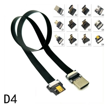 Mikro-HD-kompatibel zu micro HD-kabel Adapter Weibliche 3D Verlängerung Adapter 1080P Konverter für Telefon Tablett HDTV Kame