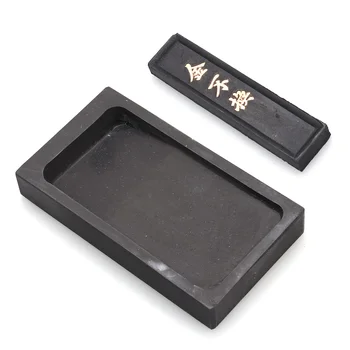 Tint Kivi Inkstone Kalligraafia, Maali Hiina Traditsiooniline Lihvimine Inkstick Blokeerida Stickcontainer Practice Pad Inkslab