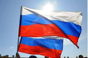 90 * 135CM vene riigi lipu polüester kangast