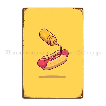 Hotdog Haandi Metallist Tahvel Kino Seina Decor Köögi Poole Kohandatud Tina Märk Plakat