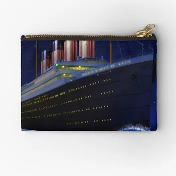 Rms Titanic Tõmblukk Kotid Raha Hoiustamise Kosmeetika Väike Naiste Rahakott Pakendi Kott Aluspesu Sokid Võti Puhas Meeste Mündi Aluspüksid