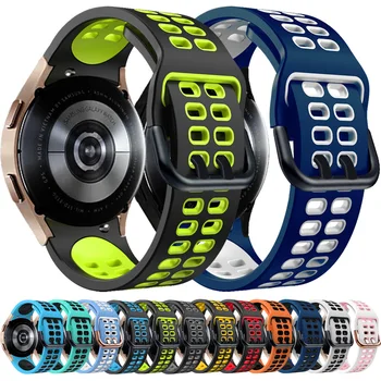 Sport Silikoonist Rihm Samsung Galaxy Watch Band 4 44mm 40mm Käevõru correa Galaxy Vaata 4 Klassikaline 46 mm 42mm Sport Watchbands