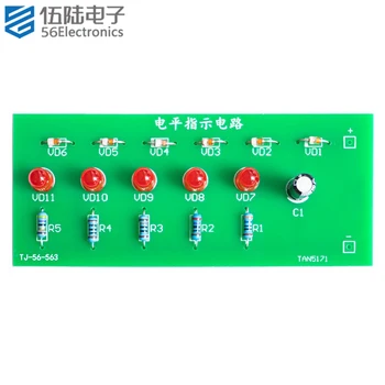 Indikaatori Circuit valgusdiood LED Elektrooniline Väljamõeldis DIY Kit Jootmise Juhatuse Elektroonilised Komponendid