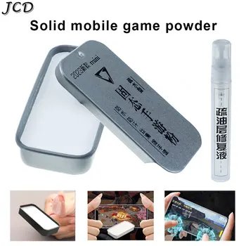 JCD Tahke Mobiilne Mäng Anti tõsta ja anti higi Pulber Vedelik Screen Protector Film Spray Oleophobic Mängud Tarvikud