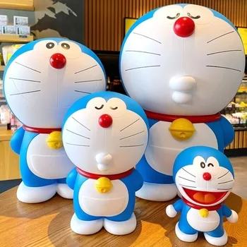 Suured Doraemon Tegevus Arvandmed Mänguasjad Anime Kawaii Notsu Panga Ornament Kujukeste Decor Pvc Mudel Mänguasi Kuju Kid Sünnipäeva Kingitused