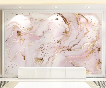 Luksuslik punane kuld, marmor tapeet Loominguline fotod Seinamaaling elutoas TV taust seina tapeet de papel parede