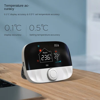 Smart Tuya Termostaat Wifi RF LCD Ekraan Töötleja Sobib põrandaküte Gaasi Boiler Toetada Alexa Google