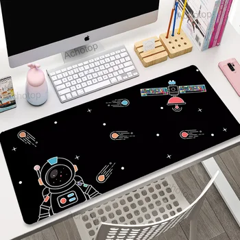 Astronaut Mouse Pad Ruumi Xxl Mouse Pad-Mängude Tarvikud Asukoht Arvuti Laua Mat Gamer Desktop Vaip, Kirjutuslaud Matt Anime Pc Matid