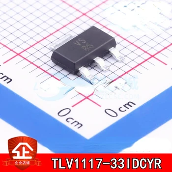 10tk Uus ja originaalne TLV1117-33IDCYR SOT223 siiditrükk:VS Lineaarne regulaator 3.3 V TLV1117-33IDCYR SOT-223 VS