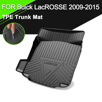 Pagasiruumi Matt TPE JAOKS Buick lacrosse 2009-2015 Auto Veekindel mittelibiseva Kummist Lasti Liner Tarvikud