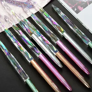 Diamond Geeli Pliiats 0,5 mm Pen keha 17cm värv, kuld, hõbe, roosa, roheline