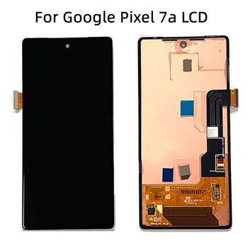 Algne Google Pixel 7a LCD Ekraan Puutetundlik Digitizer Assamblee google pixel 7a GWKK3, GHL1X, G0DZQ, G82U8 LCD