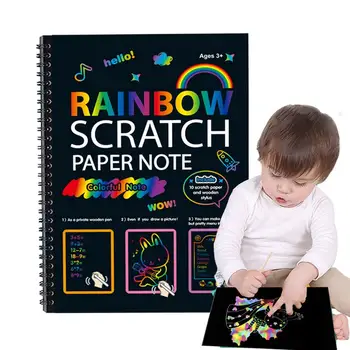 Nullist Kunsti Lapsed Rainbow Magic Maha Tulla Paber-Set Mini Märkused Parempidises Stuffers Laste Kunsti, Käsitöö, DIY Paber Käsitöö Kunst